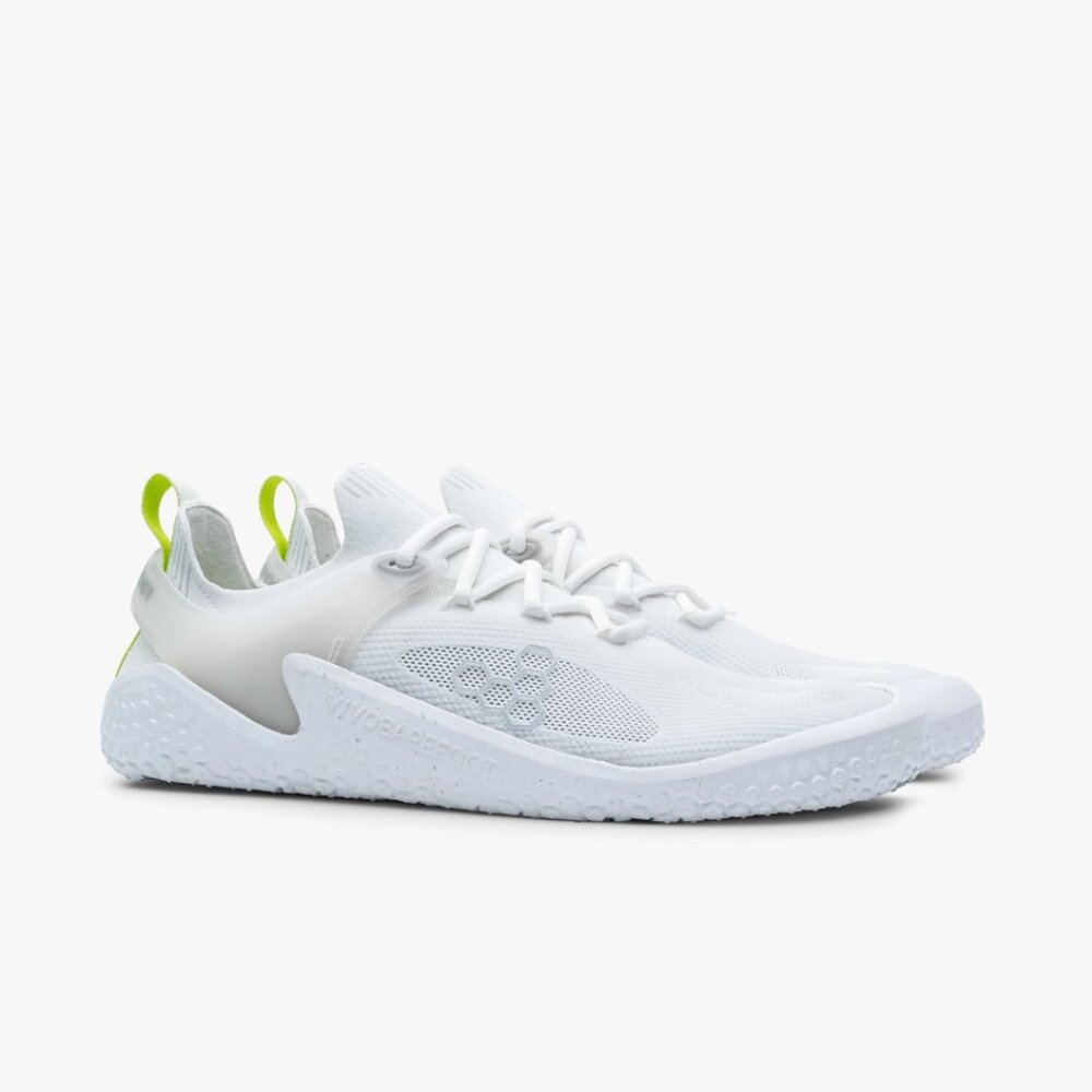 Vivobarefoot Motus Strength Womens in Bright White-Grey - Picture 9 of 13